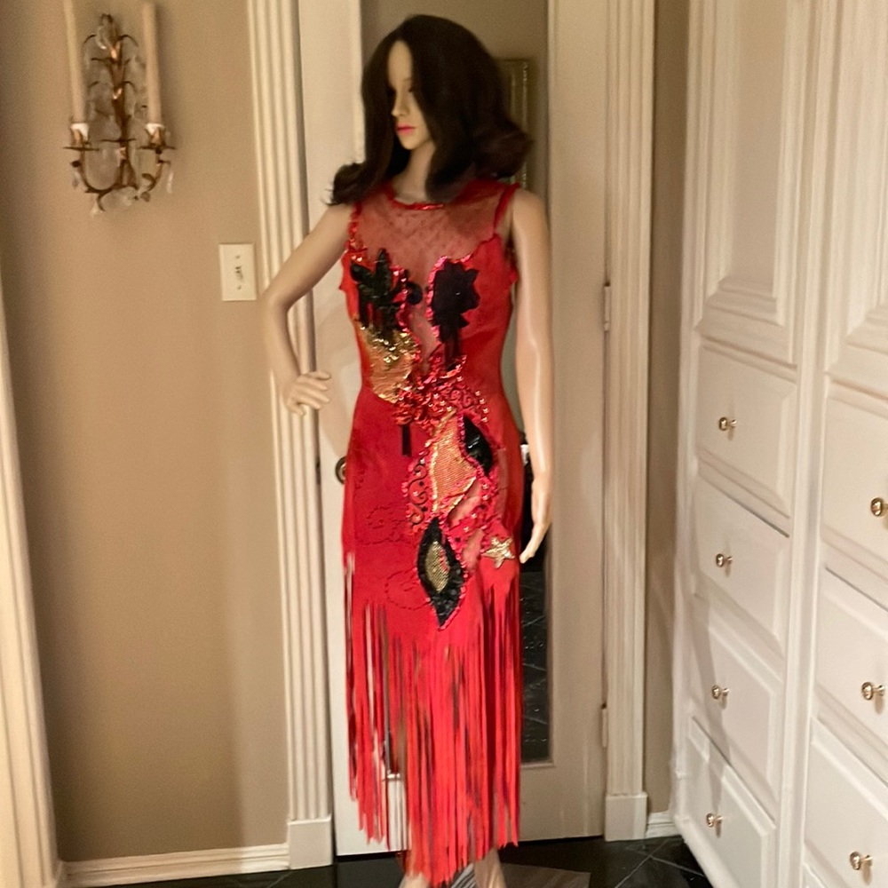 Gorgeous Vintage Christmas Dress!